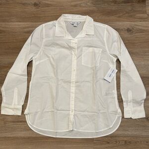 **BRAND NEW** White Button Down Shirt